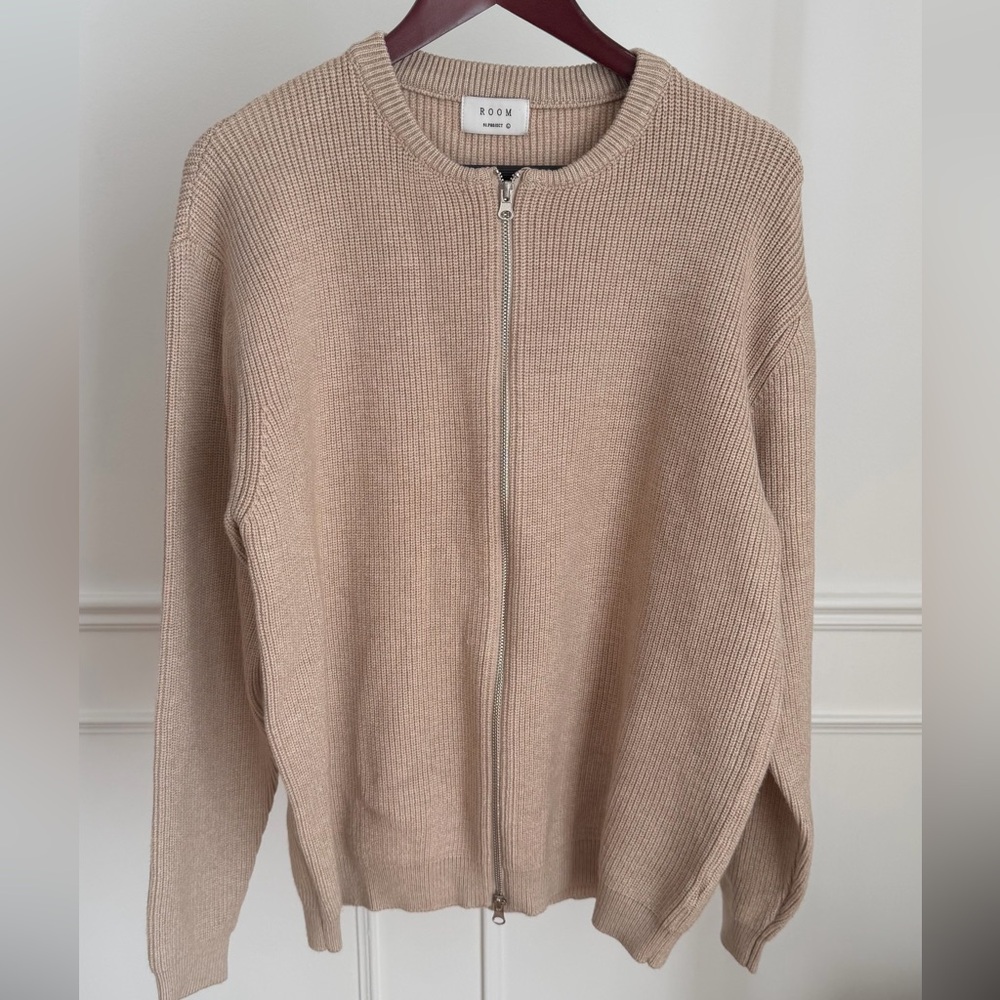 Men’s Tan Knit Sweater